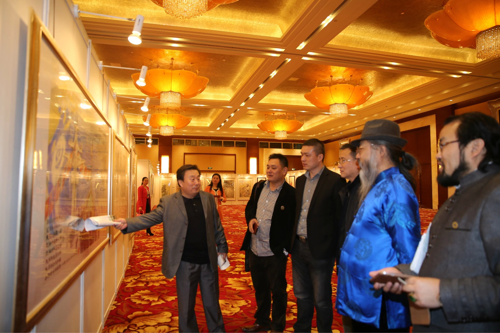 �л������鱦�Ļ��ٽ�������Խ�᳤�����ɷֻ���ʥ�ͻ᳤�����շֻ���ʥҼ�᳤��Ӧ���μӵ���조�������ƽ���黭չ���˴λ�չչ���������α�ɭ�������������������¿��Ȱ���λ��������Ʒ��